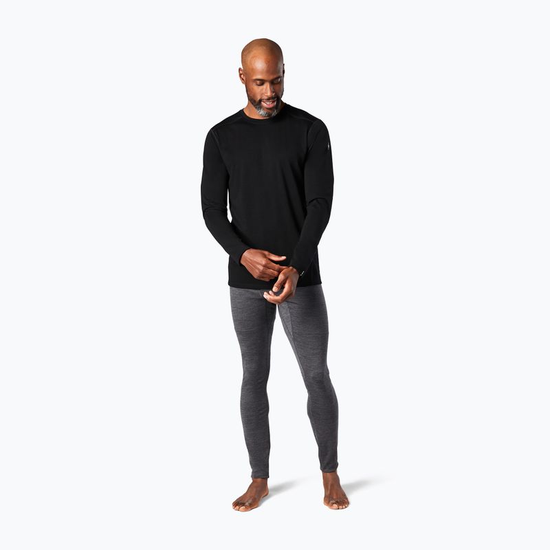 Pánská termoakční mikina Smartwool Classic All-Season Merino Baselayer Boxed black