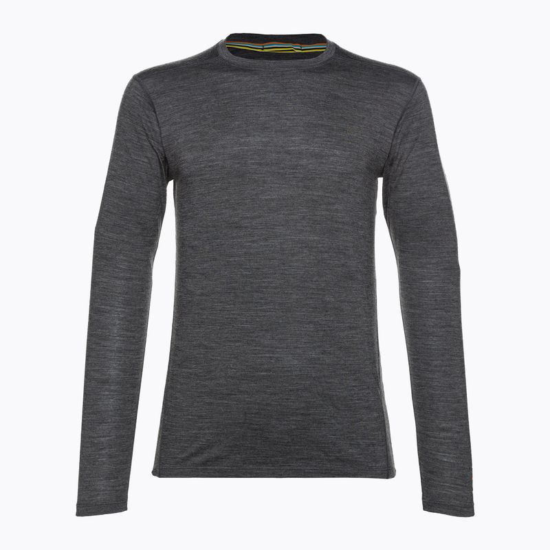 Pánská termoakční mikina Smartwool Classic All-Season Merino Baselayer Boxed iron heather 3