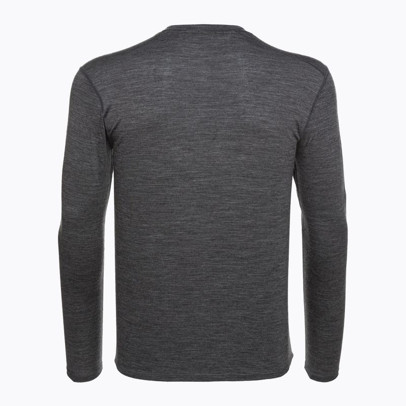 Pánská termoakční mikina Smartwool Classic All-Season Merino Baselayer Boxed iron heather 4
