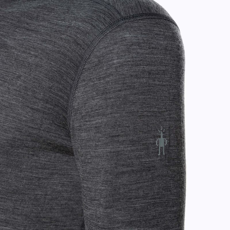 Pánská termoakční mikina Smartwool Classic All-Season Merino Baselayer Boxed iron heather 5