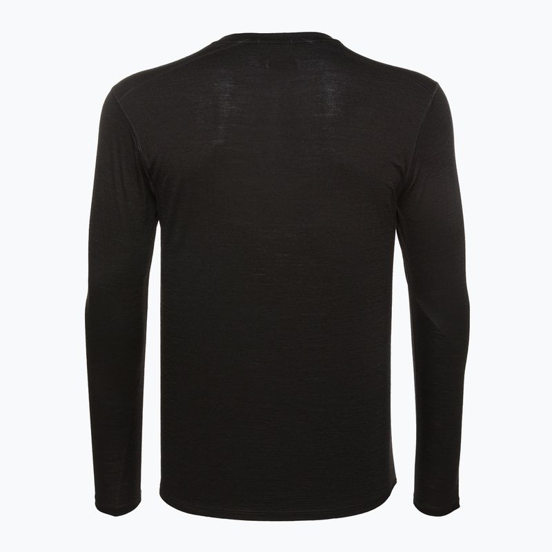 Pánská termoakční mikina Smartwool Classic All-Season Merino Baselayer Boxed black 4