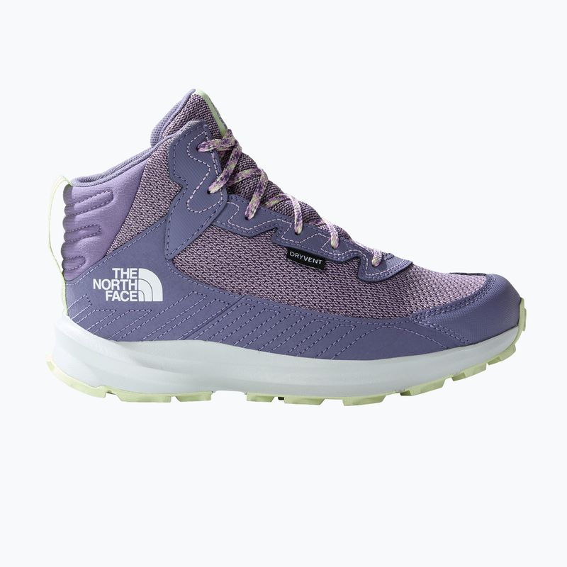 Dětské trekové boty The North Face Fastpack Hiker Mid Wp lunar slate/lupine 12