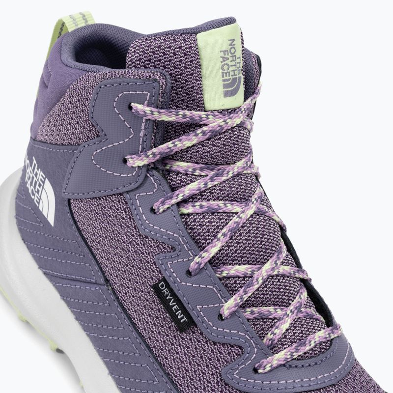 Dětské trekové boty The North Face Fastpack Hiker Mid Wp lunar slate/lupine 8