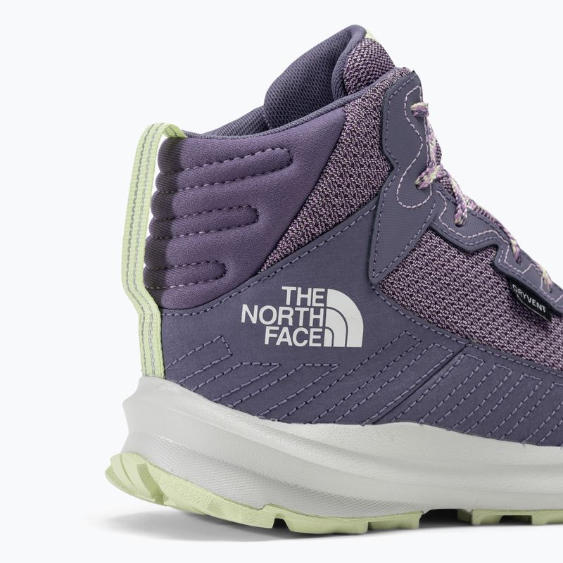 Dětské trekové boty The North Face Fastpack Hiker Mid Wp lunar slate/lupine 9