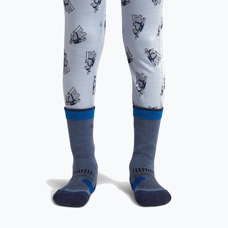 Dětské ponožky Icebreaker Merino Hike+ Light Crew dawn/midnight navy/lazuri 3