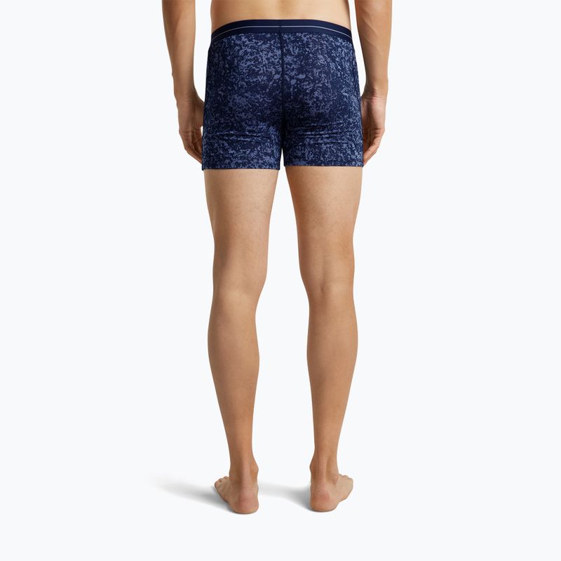 Pánské termo boxerky Icebreaker Merino 150 Anatomica Moss Bloom midnight navy/aop 4