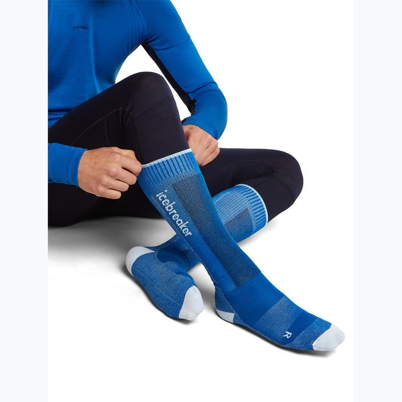 Pánské lyžařské ponožky Icebreaker Merino Ski+ lazuri/snow/midnavy 4