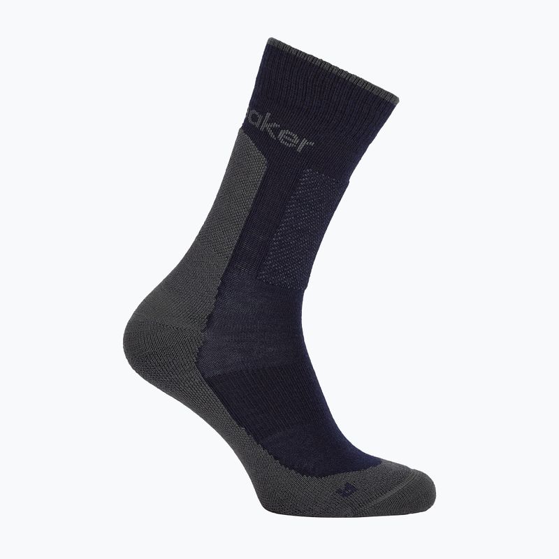 Pánské ponožky Icebreaker Merino Hike+ Medium Crew midnight navy/obsidian 2