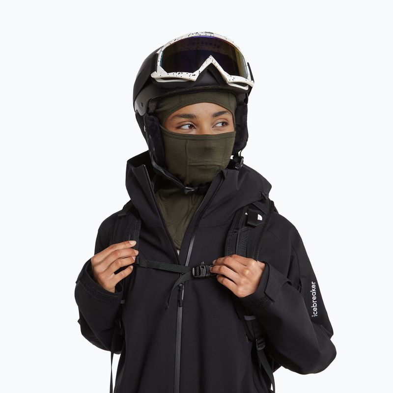 Nákrčník icebreaker Oasis Balaclava dark loden 6