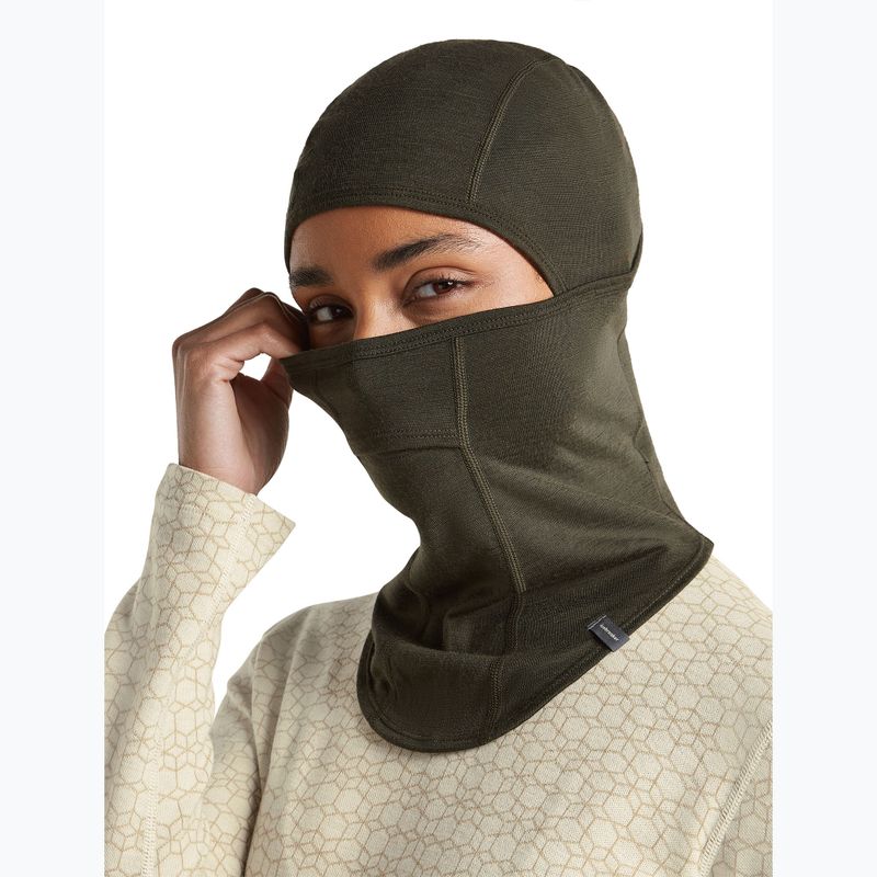 Nákrčník icebreaker Oasis Balaclava dark loden 8