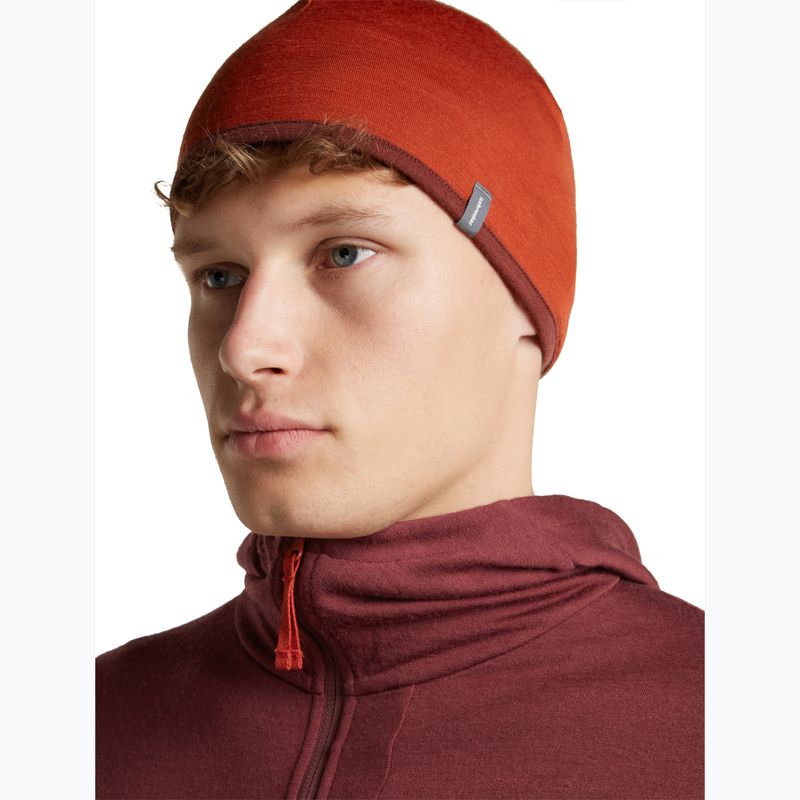 Čepice icebreaker Merino 200 Oasis Reversible Beanie agate/port 8