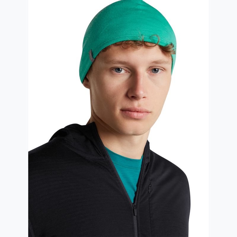 Čepice icebreaker Merino 200 Oasis Reversible Beanie tidal teal/fresh 8