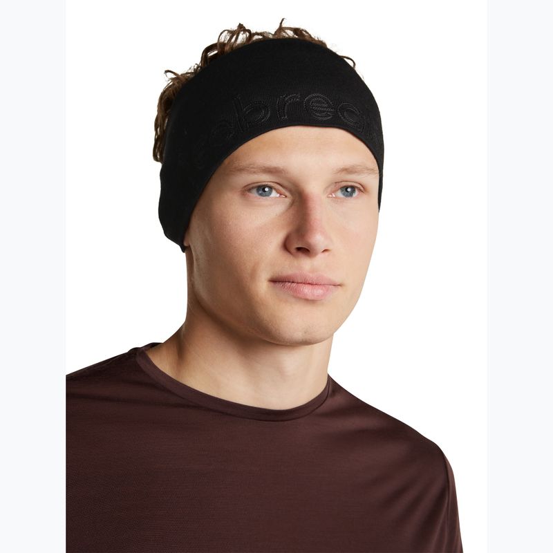 Čelenka icebreaker Merino 260 Tech black 3