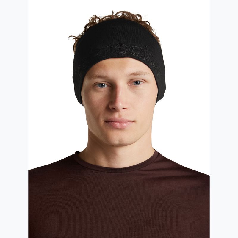 Čelenka icebreaker Merino 260 Tech black 4