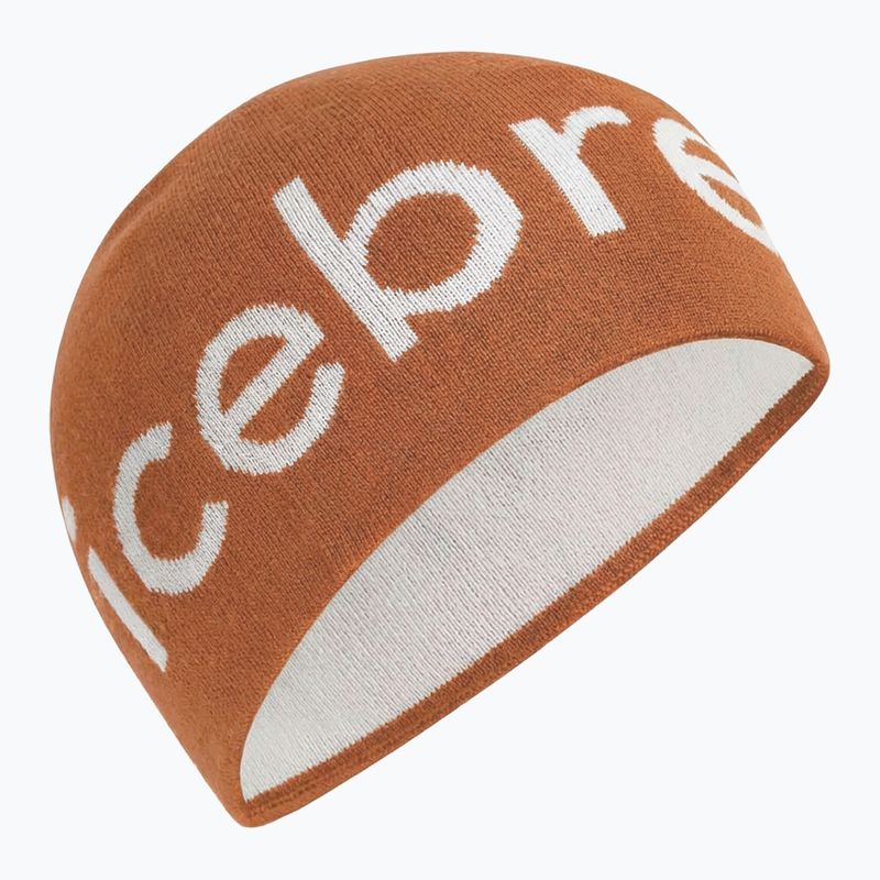 Zimní čepice icebreaker Merino Icebreaker Beanie spice/ecru heather