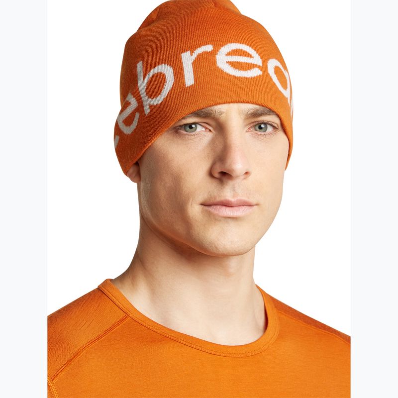 Zimní čepice icebreaker Merino Icebreaker Beanie spice/ecru heather 4