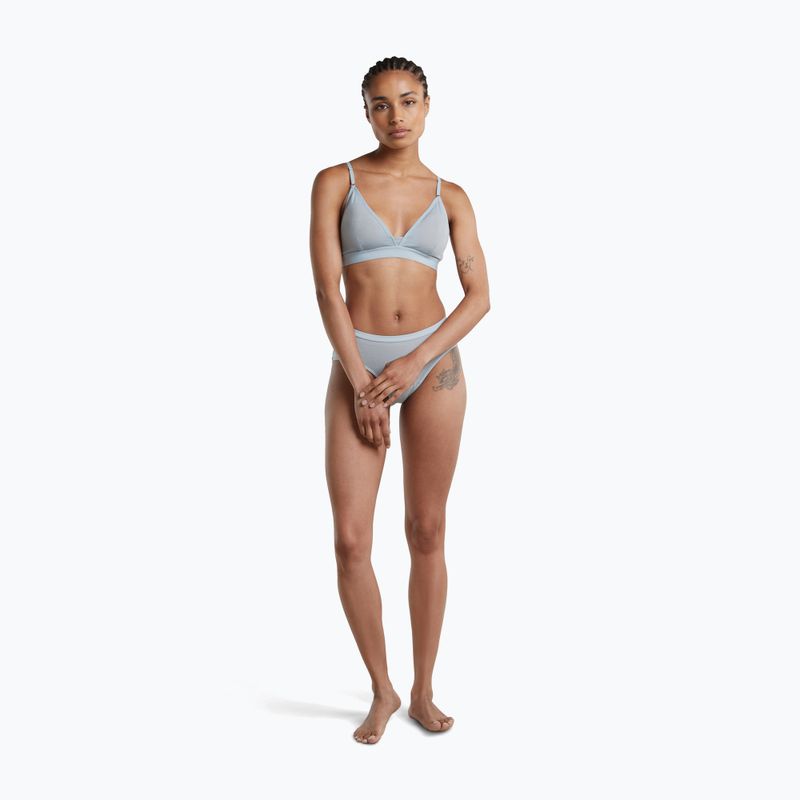 Termoaktivní sportovní podprsenka icebreaker Merino 150 Siren Bra Inserts zinc blue 3