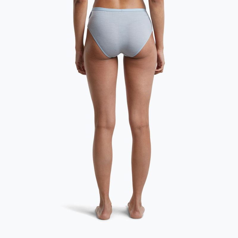 Dámské spodní termo prádlo Icebreaker Siren Hipkini zinc blue 4
