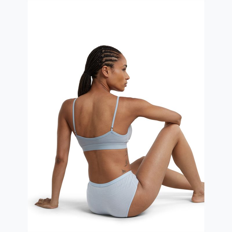 Dámské spodní termo prádlo Icebreaker Siren Hipkini zinc blue 5