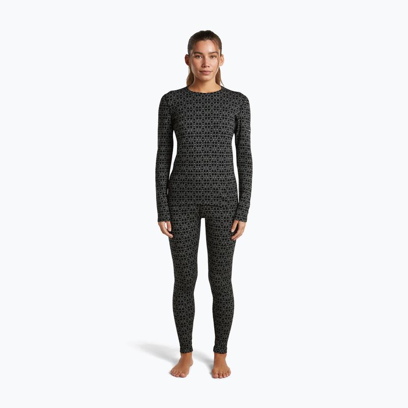 Dámské termo kalhoty icebreaker Merino 260 Tech Vertex High Rise black/snow 2