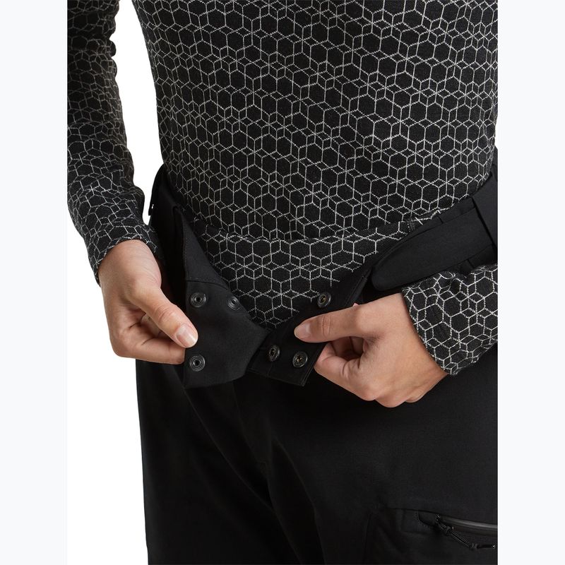 Dámské termo kalhoty icebreaker Merino 260 Tech Vertex High Rise black/snow 4