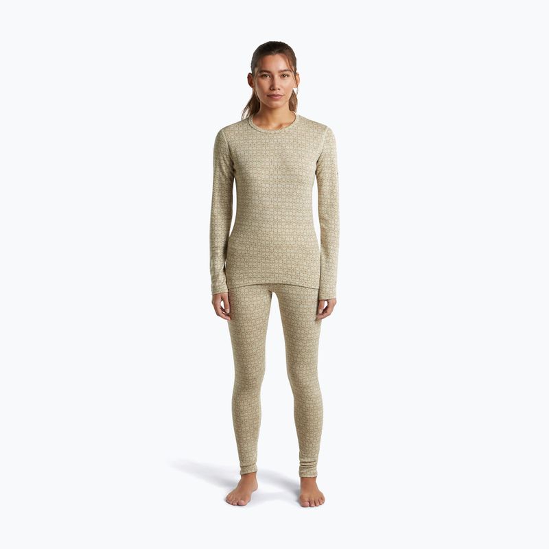 Dámská termo mikina Icebreaker Merino 260 Tech Vertex Crewe Undyed/Cumin 2
