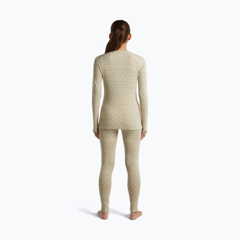 Dámská termo mikina Icebreaker Merino 260 Tech Vertex Crewe Undyed/Cumin 4