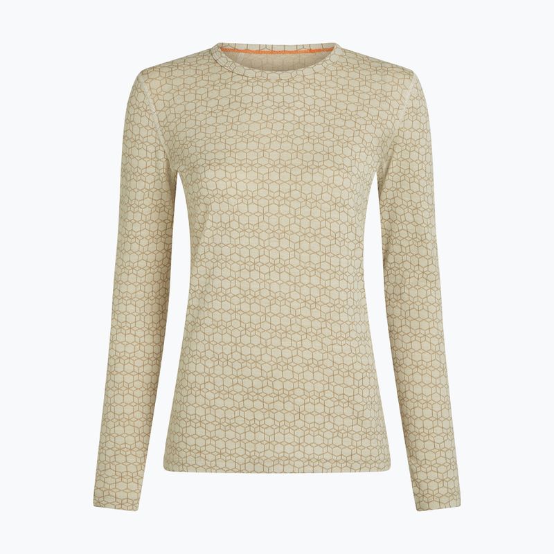 Dámská termo mikina Icebreaker Merino 260 Tech Vertex Crewe Undyed/Cumin 5