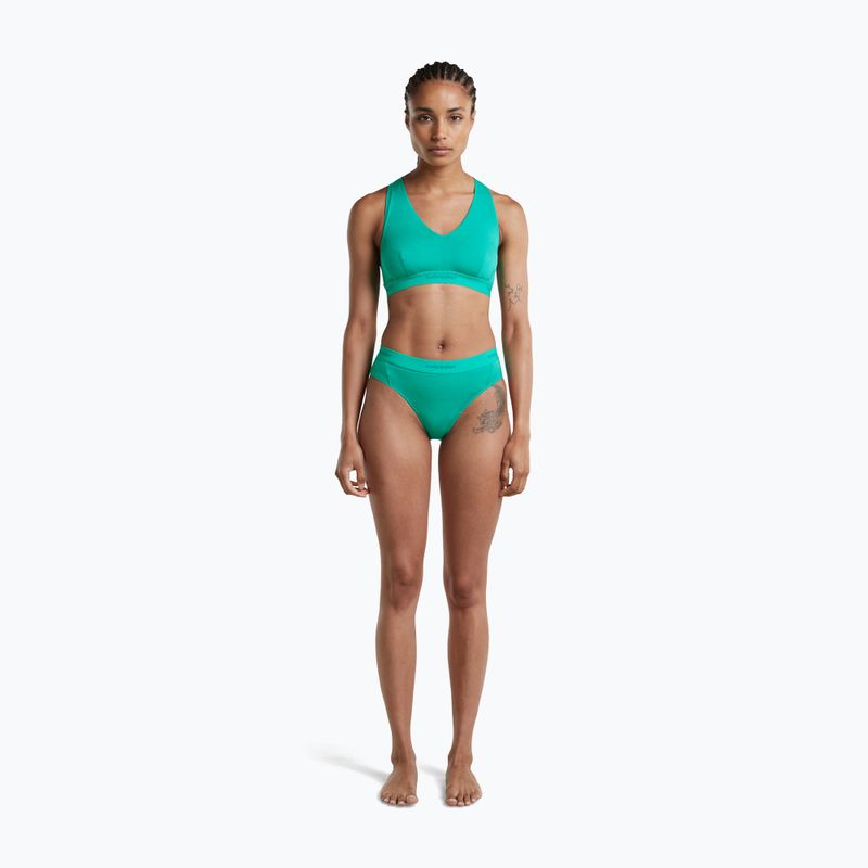 Termoaktivní sportovní podprsenka icebreaker Merino 125 Cool-Lite Sprite Racerback fresh 3