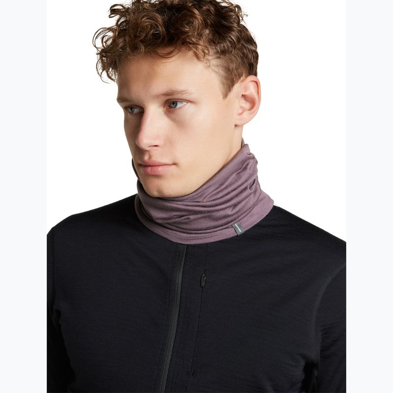 Multifunkční šátek icebreaker Flexi Chute grey plum 3
