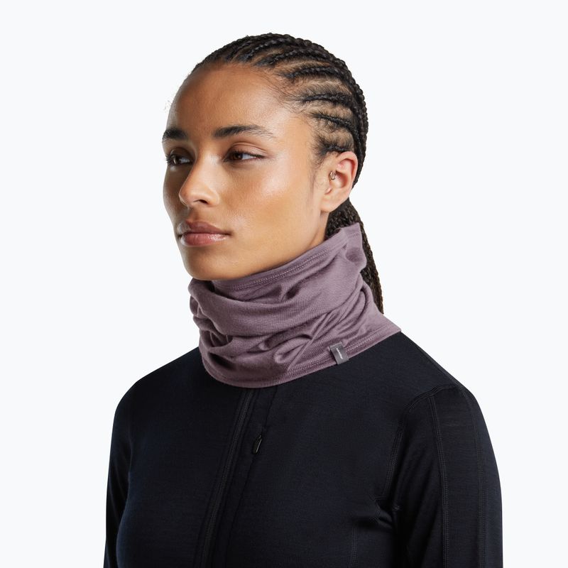 Multifunkční šátek icebreaker Flexi Chute grey plum 6