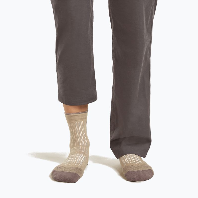 Dámské ponožky Icebreaker Merino Hike+ Ultralight Quarter pink quartz/porcini 3