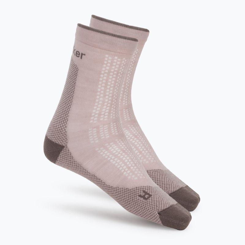 Dámské ponožky Icebreaker Merino Hike+ Ultralight Quarter pink quartz/porcini
