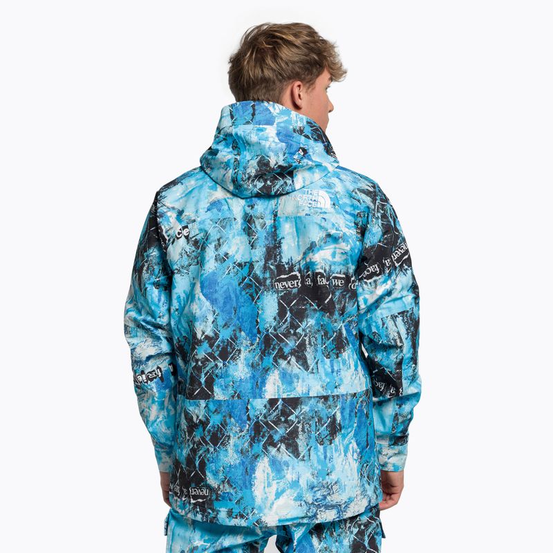 Pánská snowboardová bunda The North Face Printed Dragline blue NF0A7ZUF9C11 4