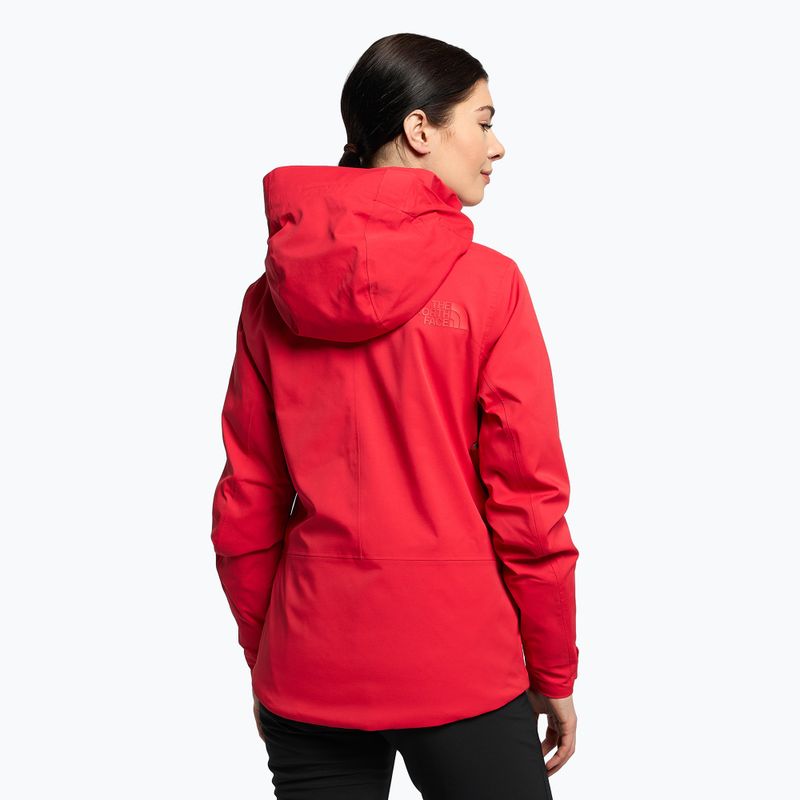 Dámská lyžařská bunda The North Face Lenado červená NF0A4R1M6821 4