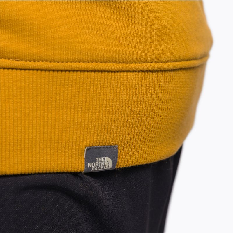 Pánská treková mikina The North Face Drew Peak Pullover Hoodie žlutá NF00AHJY76S1 9