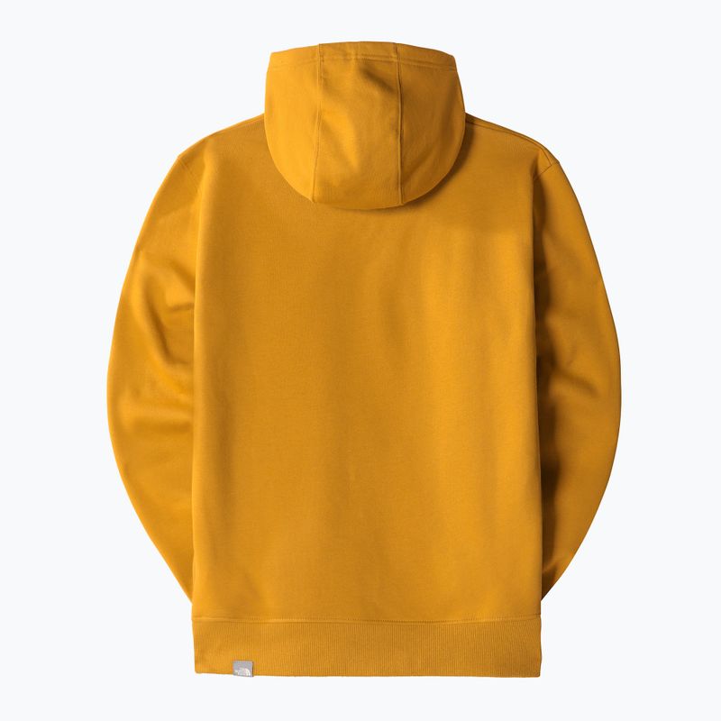 Pánská treková mikina The North Face Drew Peak Pullover Hoodie žlutá NF00AHJY76S1 11