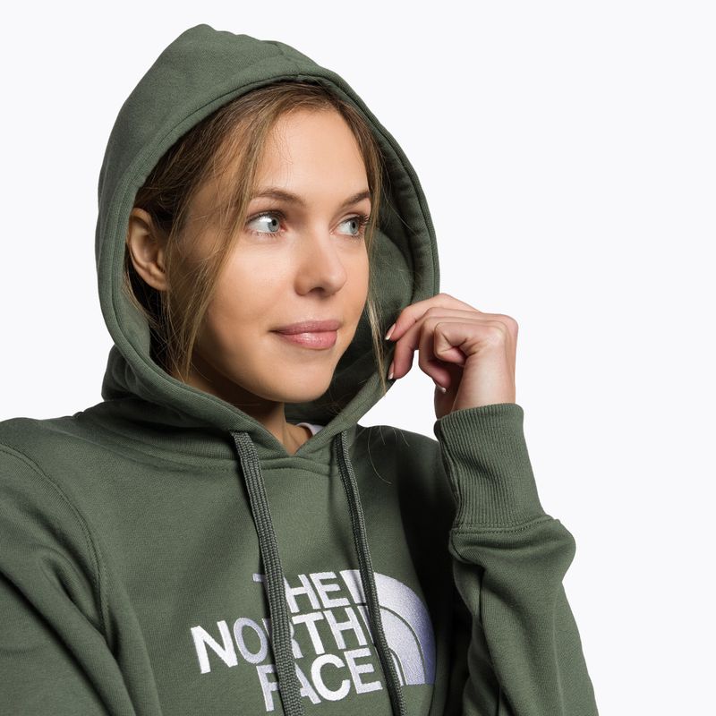 Dámská treková mikina The North Face Drew Peak Pullover Hoodie zelená NF0A55ECNYC1 5