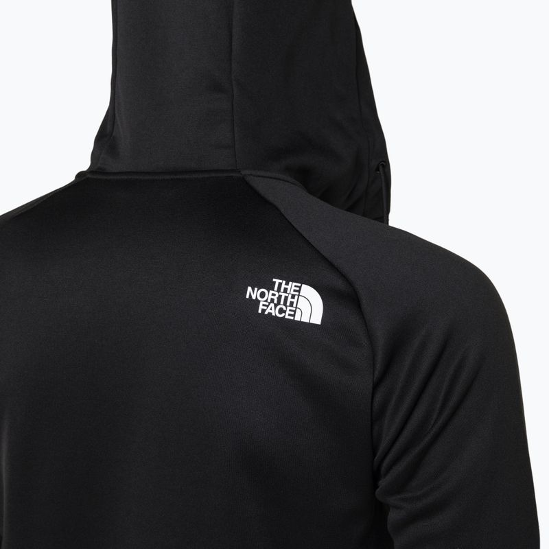 Pánská trekingová mikina The North Face Reaxion Fleece F/Z Hoodie černo-šedá NF0A7Z9OKT01 5