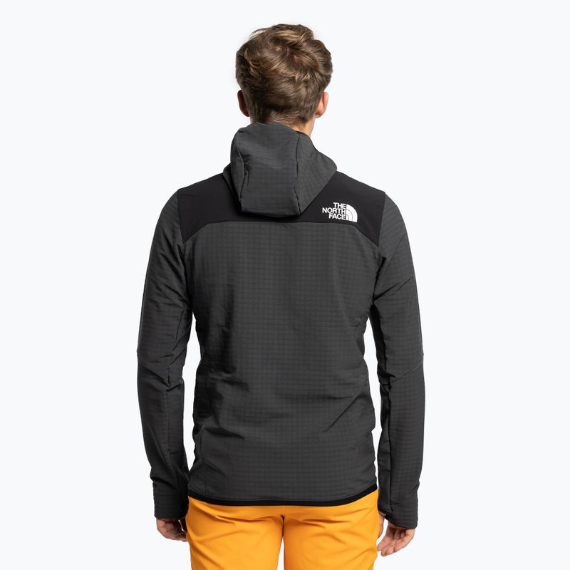 Pánská lyžařská mikina The North Face Dawn Turn Hybrid Ventrix Midlayer Grey NF0A7Z8QMN81 4