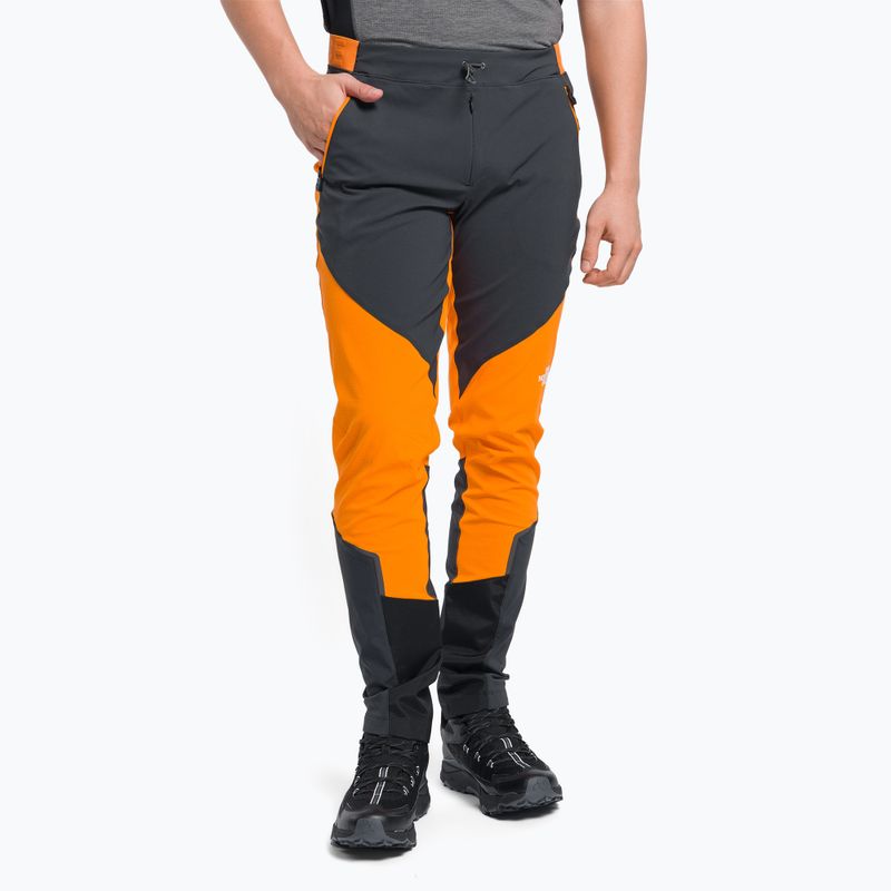 Pánské lyžařské kalhoty The North Face Dawn Turn orange-grey NF0A7Z8N8V81
