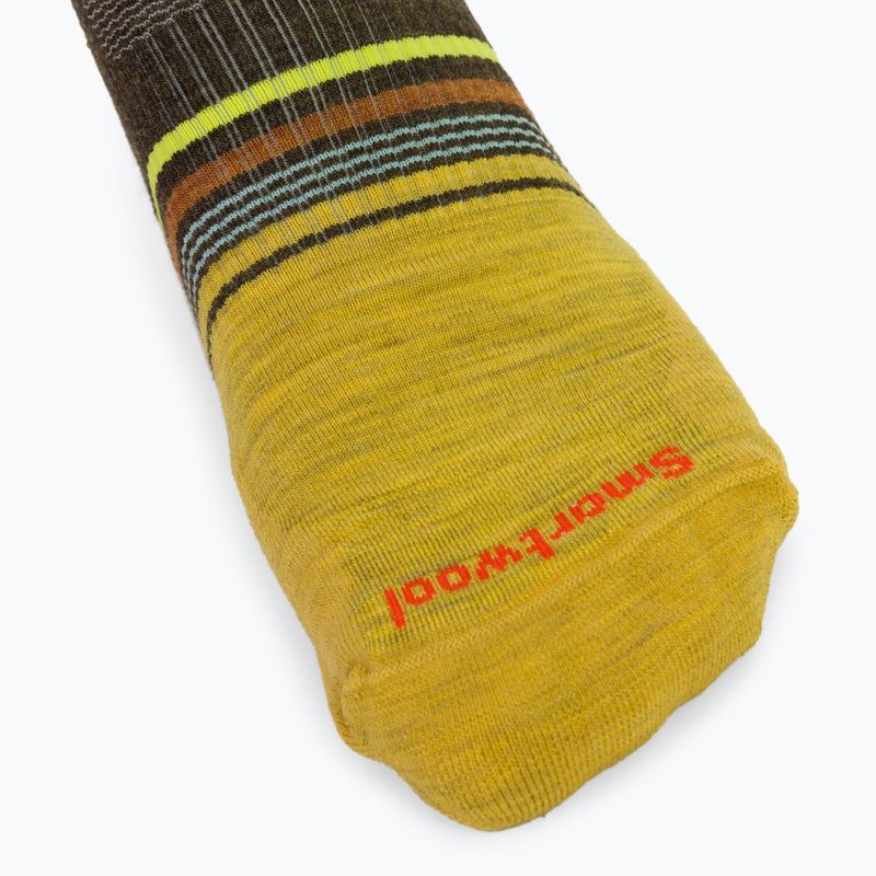 Pánské ponožky na snowboard Smartwool Targeted Cushion Piste Machine OTC green SW001922 5