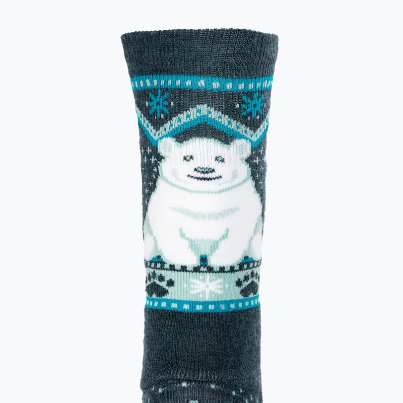 Dětské ponožky Smartwool Wintersport Full Cushion Polar Bear Pattern OTC twilight blue 3