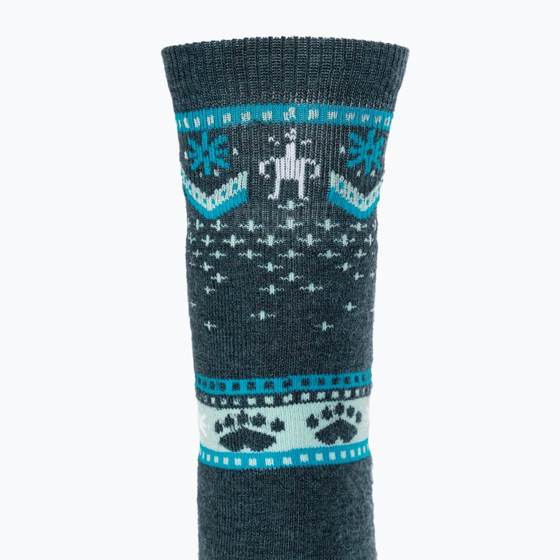 Dětské ponožky Smartwool Wintersport Full Cushion Polar Bear Pattern OTC twilight blue 4