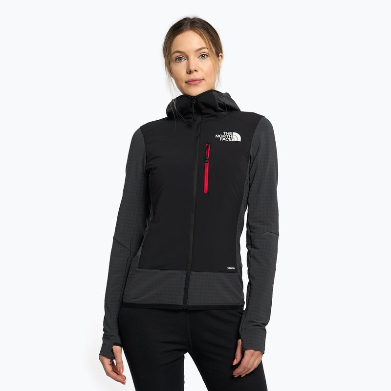 Dámská skate bunda The North Face Dawn Turn Hybrid Ventrix Midlayer šedá NF0A7Z92MN81