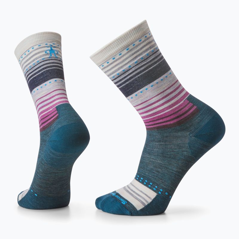 Trekové ponožky Smartwool Everyday Stitch Stripe Crew twilight blue