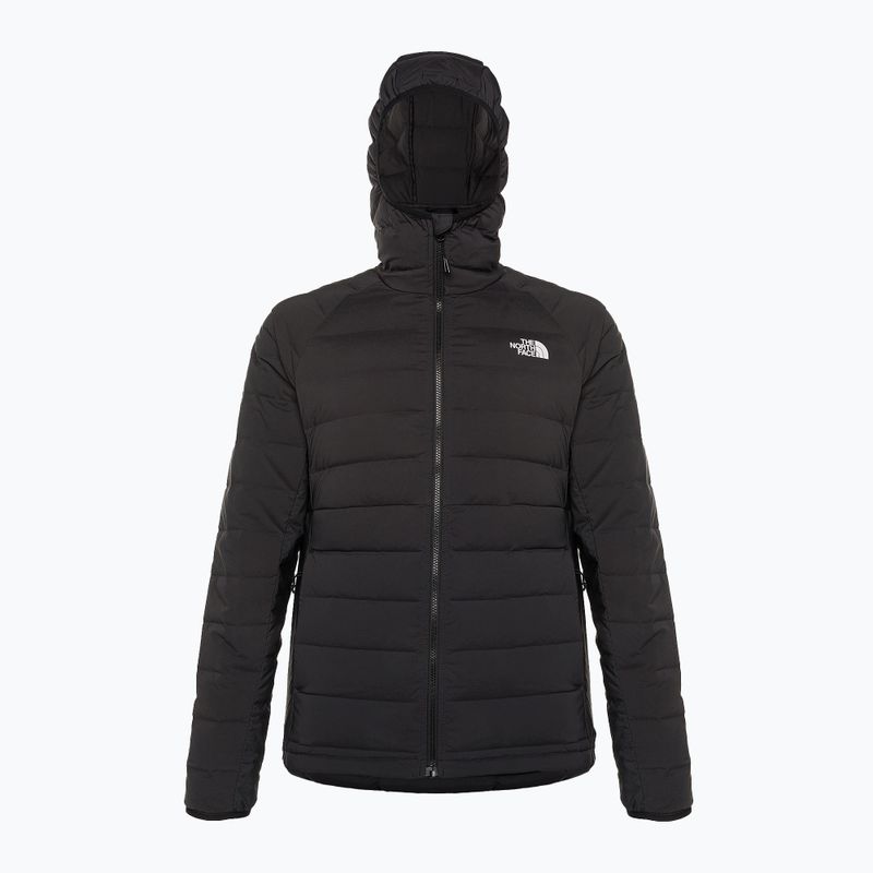 Pánská péřová bunda The North Face Belleview Stretch Down Hoodie black NF0A7UJEJK31