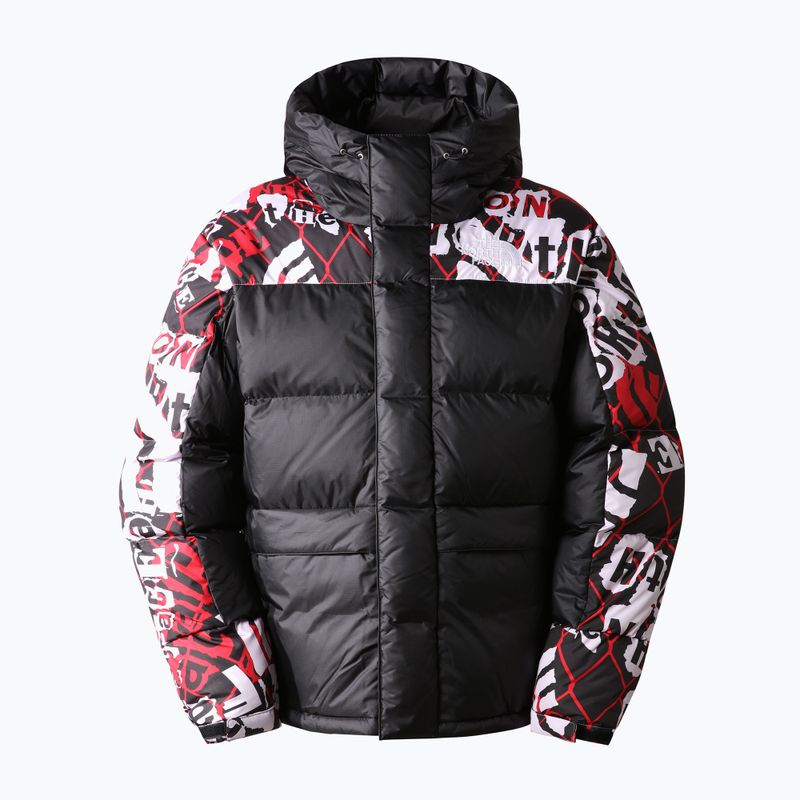 Pánská péřová bunda The North Face Printed Hmlyn Down Parka black NF0A5J1J99A1