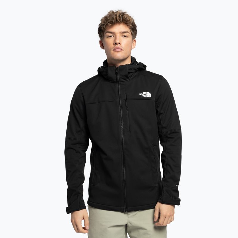 Pánská softshellová bunda The North Face Diablo Softshell Detachable Hood black NF0A7ZFSKX71