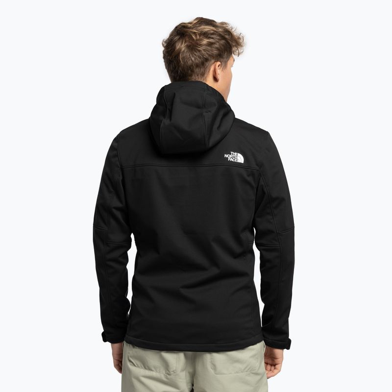 Pánská softshellová bunda The North Face Diablo Softshell Detachable Hood black NF0A7ZFSKX71 4